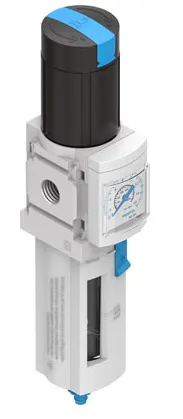 529158 Redukčný ventil s filtrom.MS4-LFR-1/4-D7-ERV-AS 1500l/min/0,5-12bar/40 µm