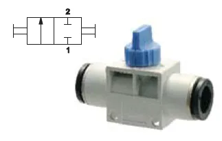 HC111212 Uzatvárací ventil 2/2, 2x12mm
