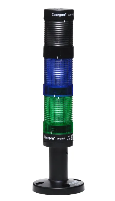 CO STM 40 GBLB 024 1F
.LED maják dvojfarebný s húkačkou
