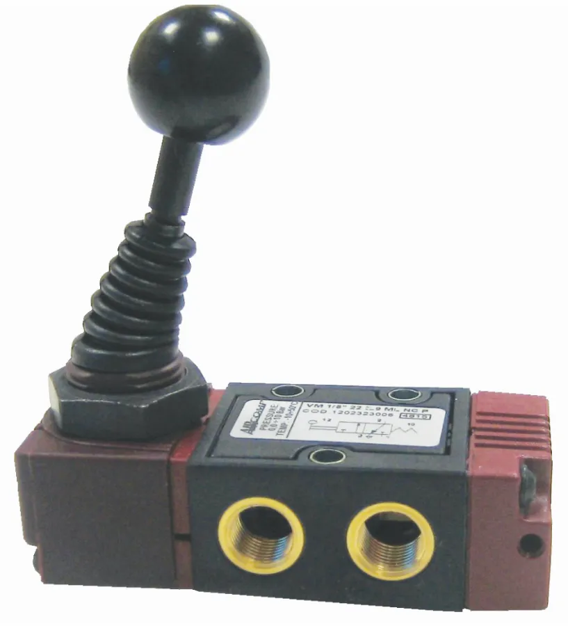 1202326007 Ručne ovládaný ventil.VM 1/8" 22 6 L9 ST CC P