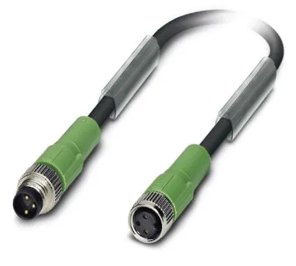 1415880 SAC-3P-M 8MS/ 3,0-PVC/M 8FS Kábel s konek. M8/M8, 3pin/3pin,priamy/priamy, 3m