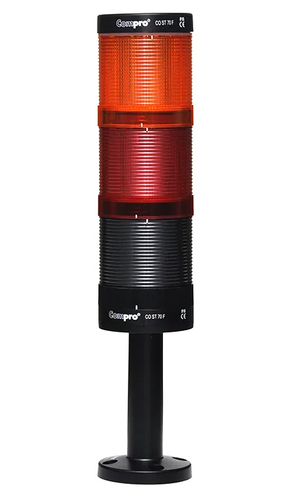 CO STM 70 RALP 230 2F. LED maják dvojfarebný s húkačkou