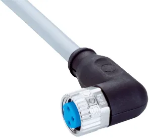 2096165 YG8U13-020VA1XLEAX Kábel s konektorom M8/3pin/2m, uhlový.