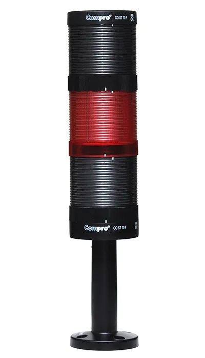 CO STM 70 RLPB 230 2F. LED maják jednofarebný s húkačkou