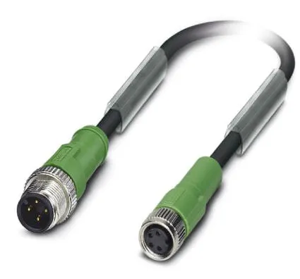 1415674 SAC-4P-M12MS/3,0-PVC/M 8FS Kábel s konek. M12/M8, 4pin/4pin,priamy/priamy, 3m