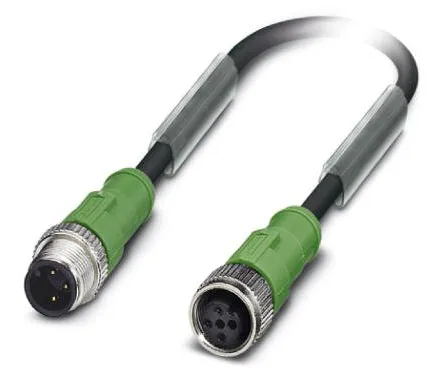 1414578 SAC-3P-M12MS/1,5-PVC/M12FS Kábel s konek. M12/M12, 3pin/3pin,priamy/priamy, 1,5m