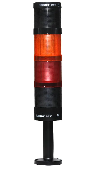 CO STM 70 RALPB 230 2F. LED maják dvojfarebný s húkačkou