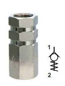 HC130018 Spätný ventil 2xG1/8