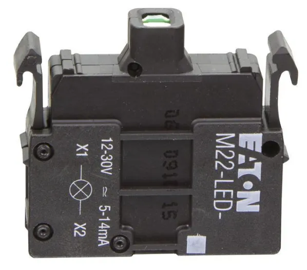 M22-LED-G 216559 LED 12-30VACDC, zelená, skrutkové svorky, čelné
