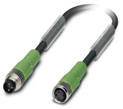 1415879 SAC-3P-M 8MS/ 1,5-PVC/M 8FS Kábel s konek. M8/M8, 3pin/3pin,priamy/priamy, 1,5m