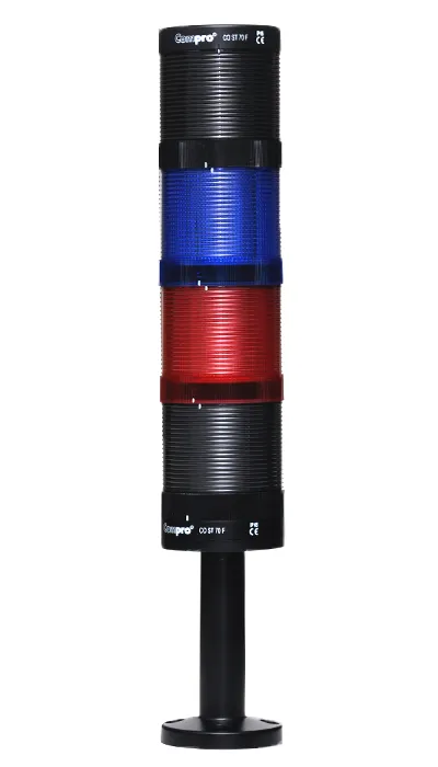 CO STM 70 RBLPB 230 2F. LED maják dvojfarebný s húkačkou