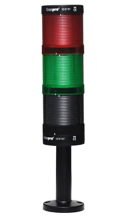 CO STM 70 GRLP 230 2F. LED maják dvojfarebný