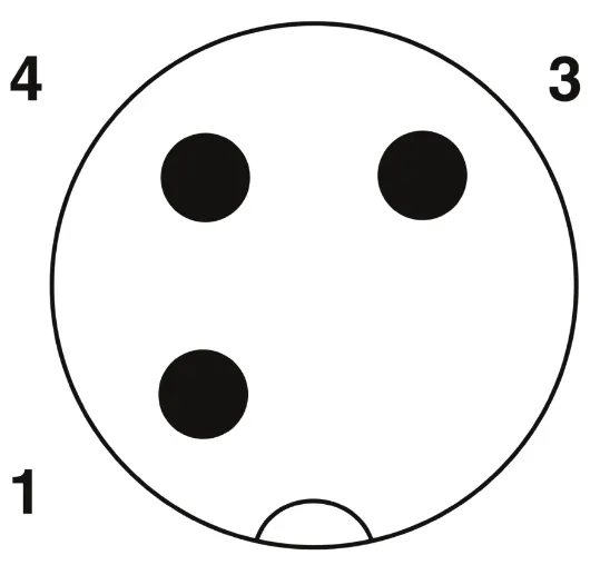 1682566 SAC-3P-M12MS/10,0-PUR Kábel s konektorom M12/3pin/priamy /voľný koniec kábla, 10m